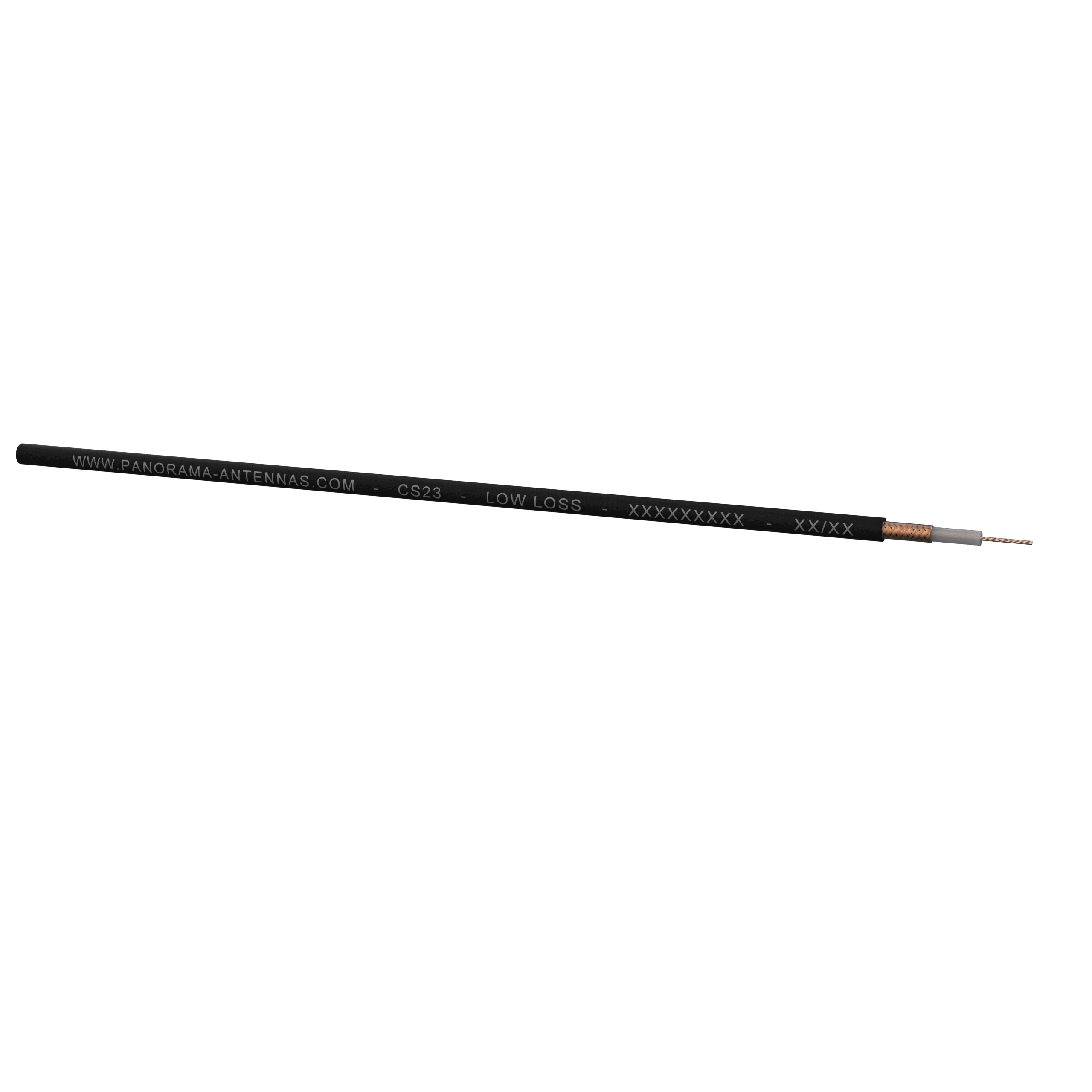 CS23 | Low Loss 5mm diameter (equivalent to RG58/AU) CS23 | Low Loss 5mm diameter (equivalent to RG58/AU)